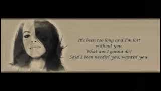 Aaliyah - Miss You Lyrics HD
