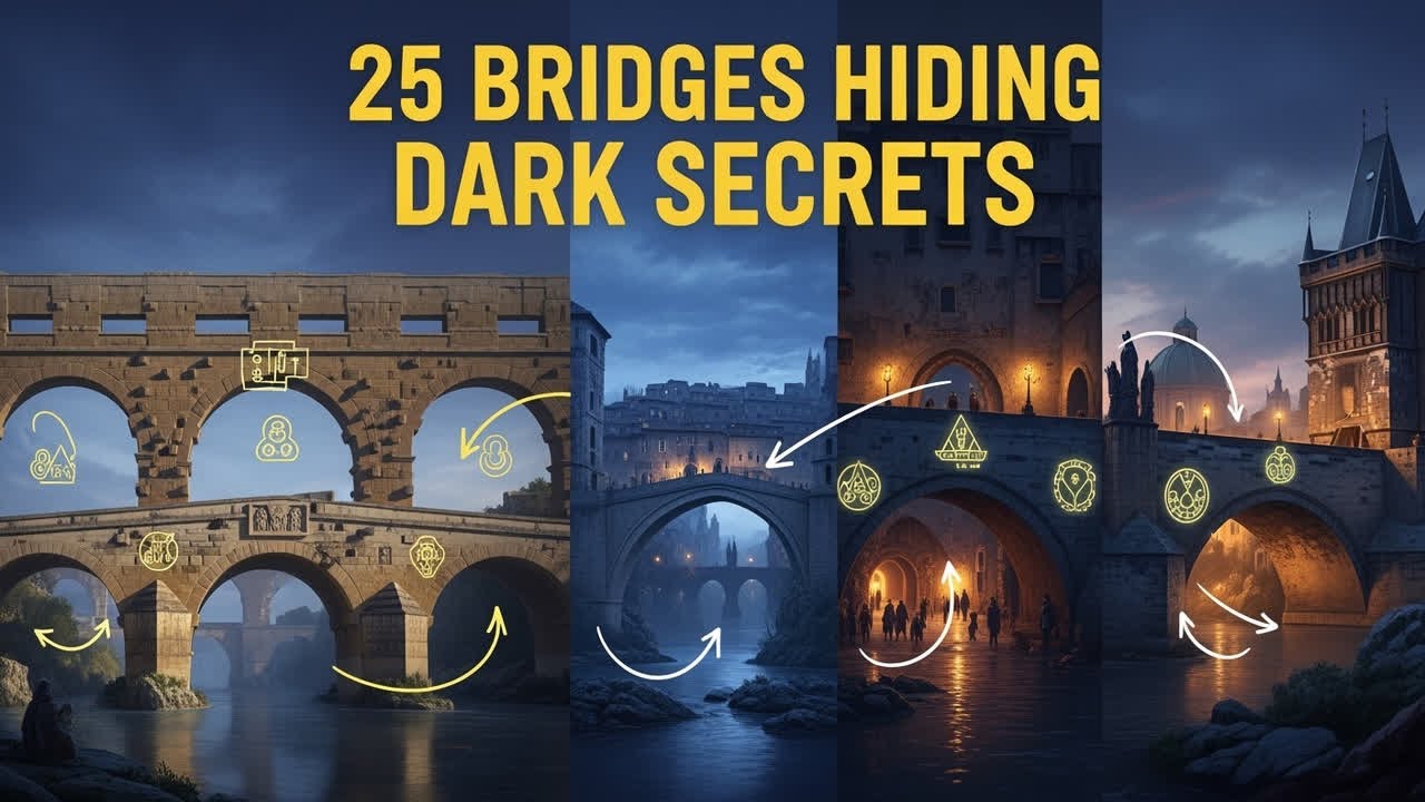 25 Ancient Bridges HIDING Secrets of RITUALS, SPIES & LEGENDS