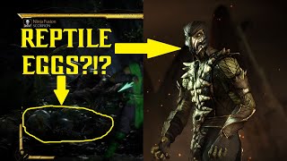 Mortal Kombat 11 - Hidden Reptile Eggs as Easter Eggs?!? - READ DESCRIPTION