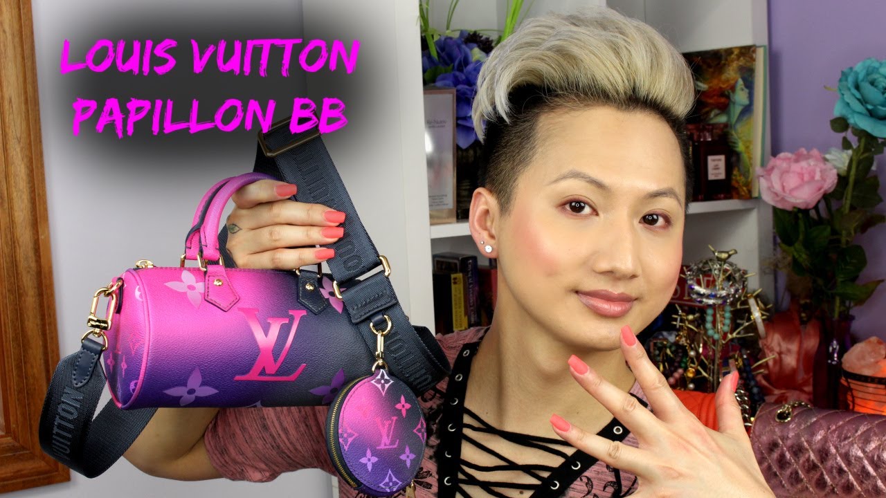 LOUIS VUITTON SUNRISE PASTEL PAPILLON BB REVIEW & HOW I STYLE THE BAG