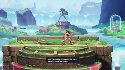 Hold down and left MultiVersus Tutorial