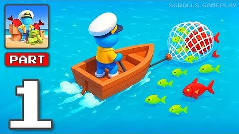 Fish Mish - Gameplay Walkthrough Part 1 - Dive Deep And Find Treasures (iOS, Android)