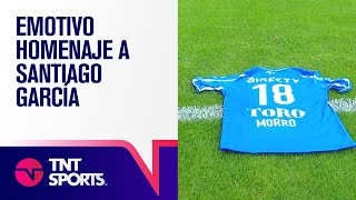 Emotivo minuto de silencio por Santiago García en el Aldosivi - Godoy Cruz