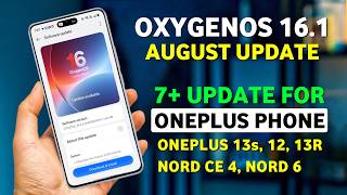OxygenOS 16.1 New Update Release - August | 7+ New Updates for 13s, 12, 13R, Nord 6, CE 4 screenshot 5