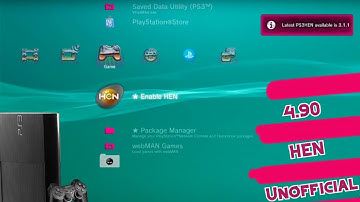 PS3 4.90 Unofficial HEN Release By ZEMODIFICADO🐣[̳ ̳4̳.̳9̳0̳/̳H̳E̳N̳]̳🐣