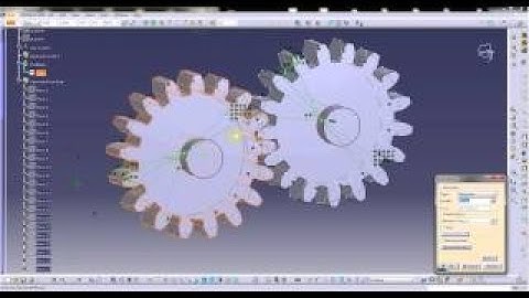 Catia Tutorials How to make Spur gear profile in catia using parameters and formulae