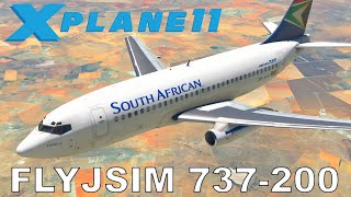 REAL AIRBUS PILOT | FlyJSim 737-200 | X-Plane 11 Full Flight | Johannesburg - Cape Town screenshot 1