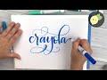 How To Do Crayola Calligraphy - My Tips, Tricks & Hacks for Beginners