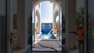 Bare Concrete To 200K Mediterranean Pool In Miami Ocean Views