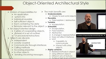 Chapter 3  Movie 6  Software Architecture and Design 22 min Object Oriented Programming  Part 1
