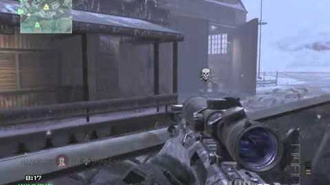 MW3 Barrett multi-kill