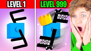 Can We Beat This DRAW CLIMBER APP GAME!? (ALPHABET LORE vs LANKYBOX!) screenshot 5