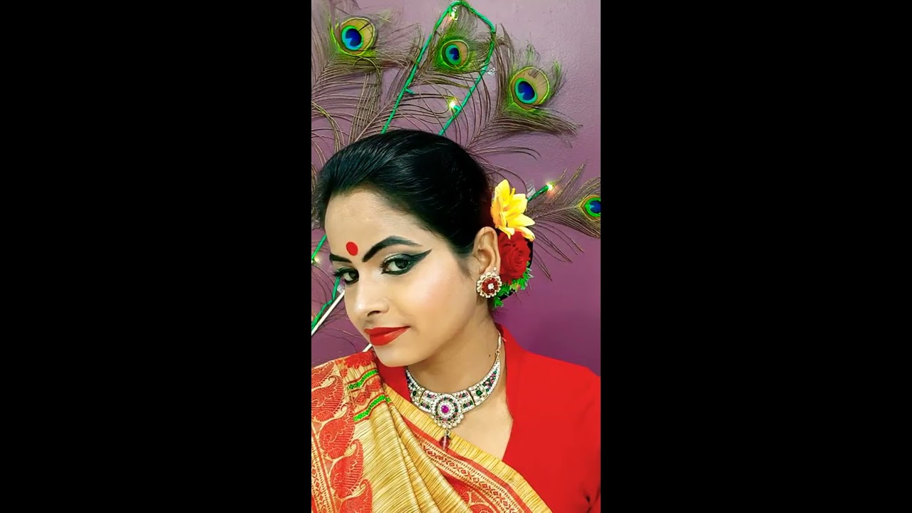 Image of Assamese Woman In Traditional Tribal Dresses During Bihu Festival  Celebrations in Guwahati, Assam-EM899919-Picxy