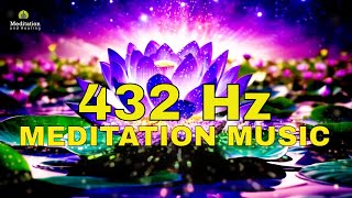 Meditation Music Relax Mind Body 432Hz l Healing Sleep Meditation