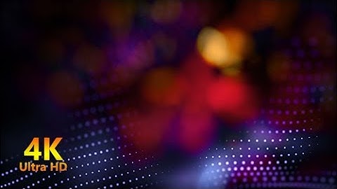 Colorful Abstract  Bokeh Particles | 4k Background Loop | Motion Graphics