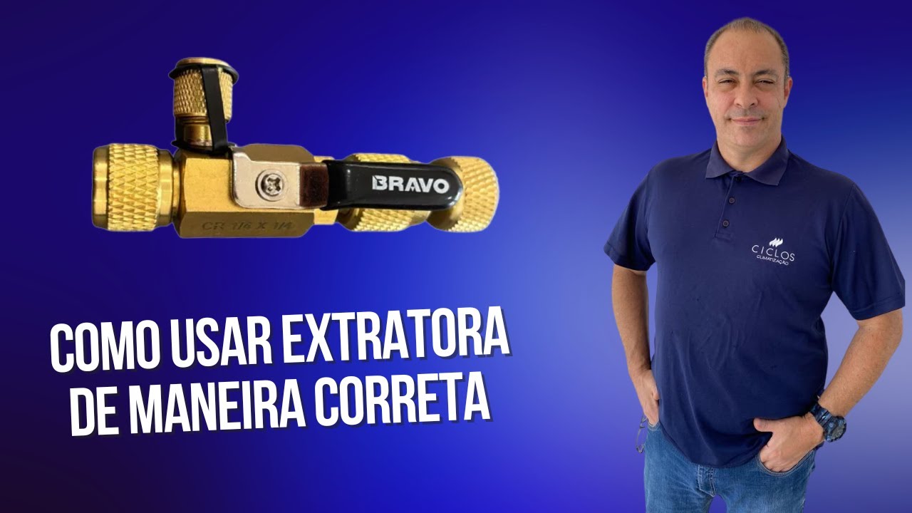 Como utilizar uma extratora de núcleo para fazer vácuo