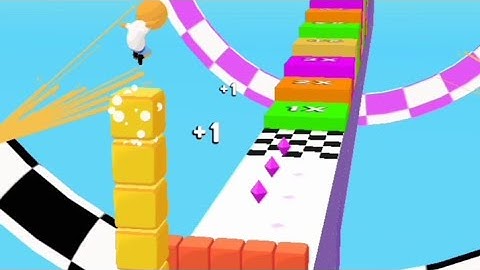 Cube Surfer! Gameplay walkthrough Level 6 and 7