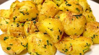 How to make Crispy Butter Garlic Potatoes the easy way
