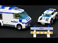 LEGO City 60044 Mobile Police Unit - Truck Crash . Police car . Police helicopter