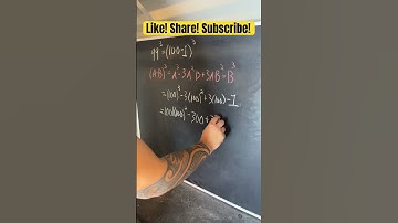 99^3 w/ no calculator! #maths #math #mathematics #mathtricks #youtubeshorts #youtube #arithmetic