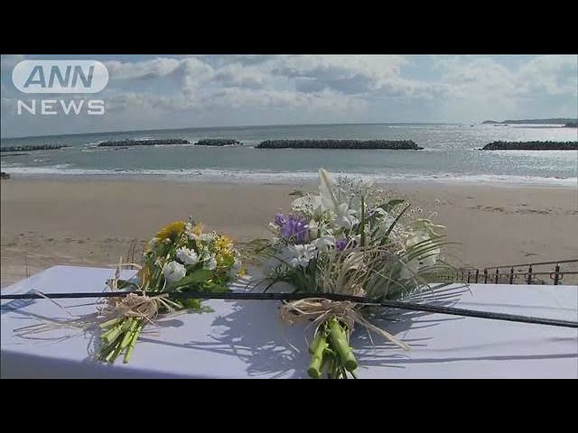あすで東日本大震災13年 宮城・気仙沼市の海岸で追悼式「あの時を