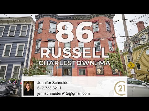 86 Russell Street 2, Charlestown, MA home video tour
