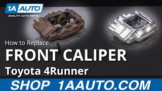 How To Replace Front Caliper 0309 Toyota 4Runner