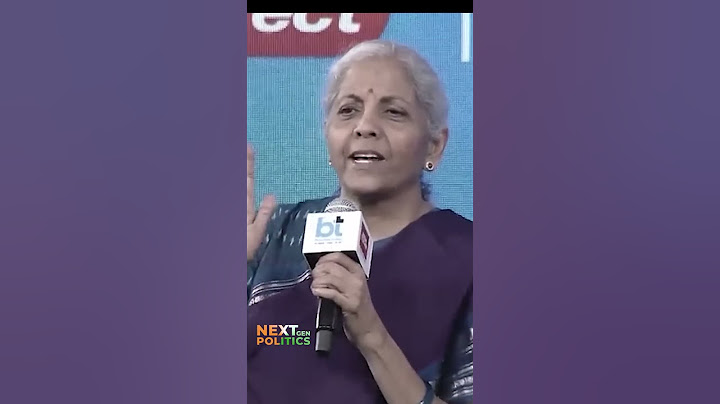 Exclusive: FM Nirmala Sitharaman Replies To Tough Questions On Why She Raised Tax #budget2024