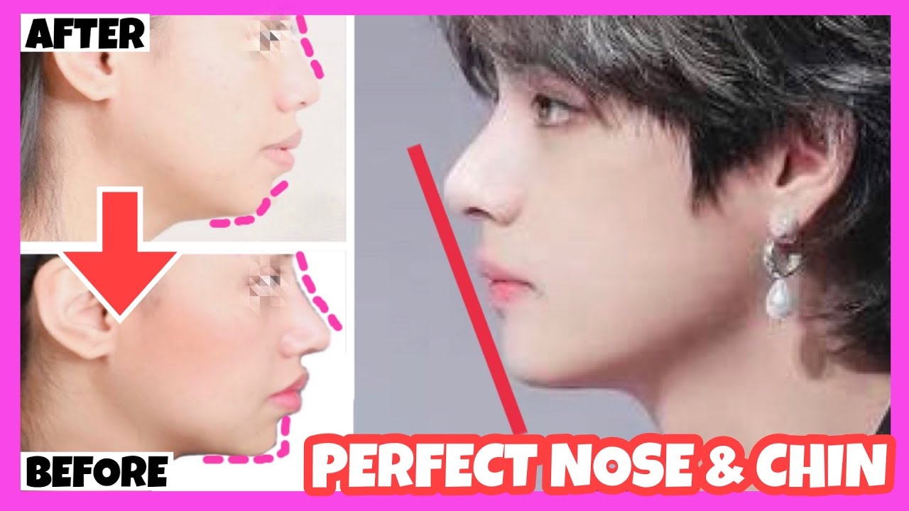 Fix Flat Nose, Short Chin! Get a Perfect Side Profile❤️ With This Facial  Massage & Exercsie - YouTube