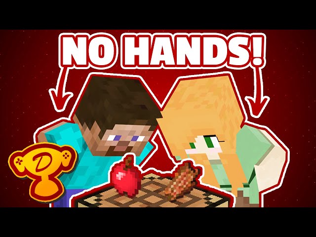 No hands allowed - A video game eating race!