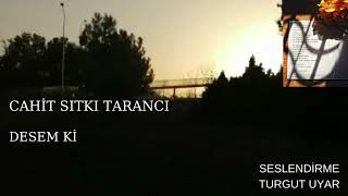 Cahit Sıtkı Tarancı Desem Ki