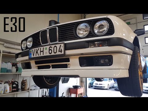 e30 modinam vairo kolonėlę, 1 test drive, einam TA ir variklio keitimo ekspertizę