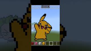 #minecraftpixelart #pikachu #pokemon