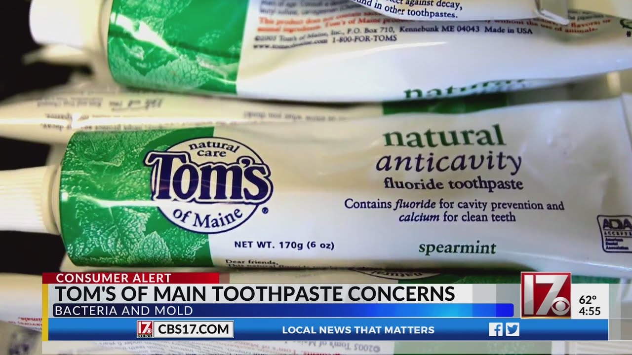 Bacteria, mold found in Tom's of Maine factory