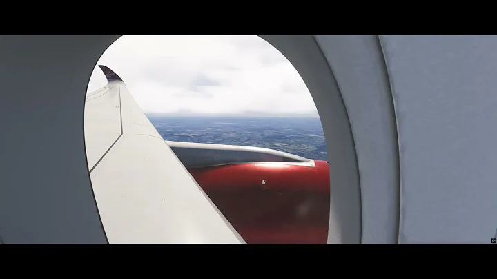 Approach and landing into London Heathrow in the @iniBuilds A350-1000 Virgin Atlantic in MSFS2024