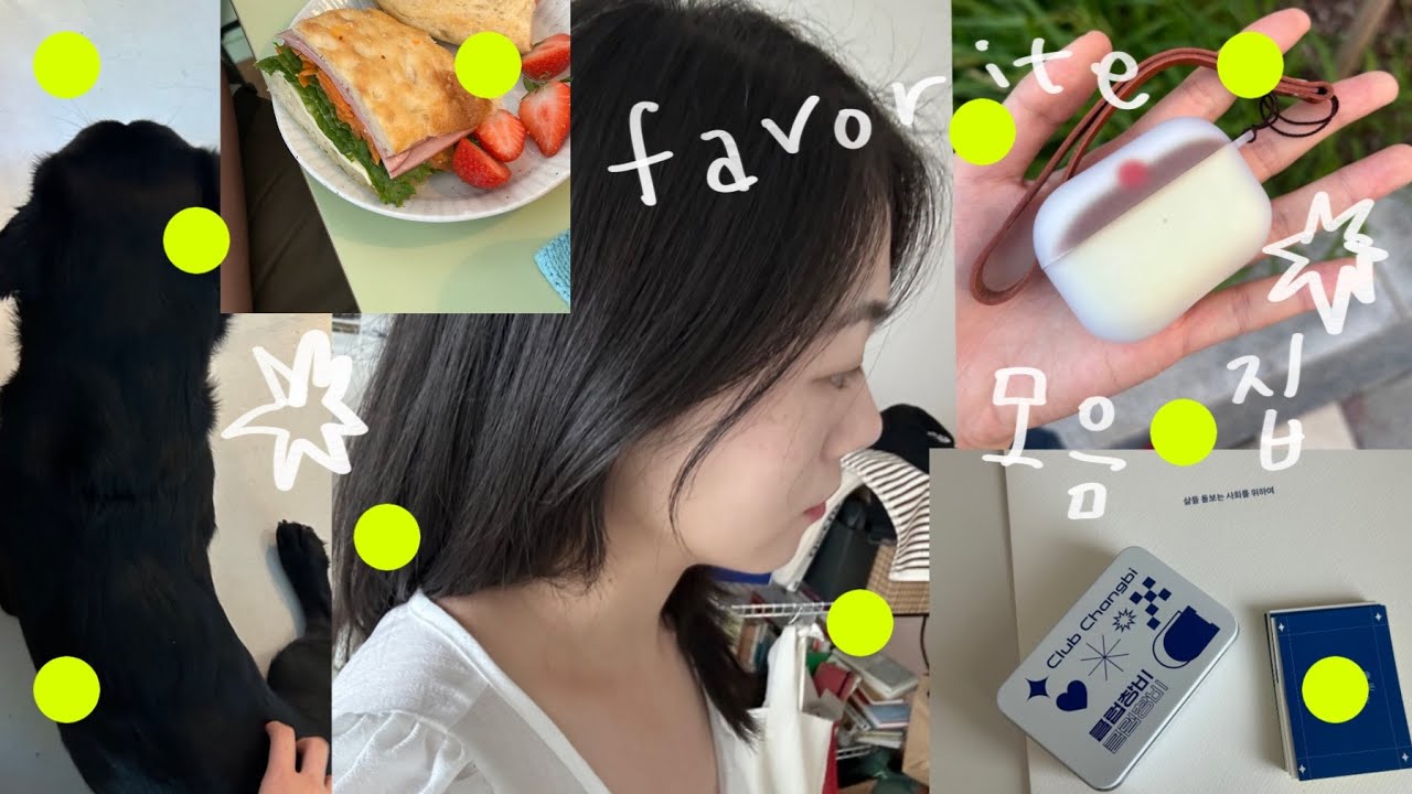 아니 이게 왜 좋냐면..!!!⭐️올 여름 너무 좋았던 페이보릿 모음