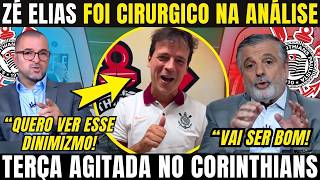 ZÉ ELIAS E PASCOAL ANALISARAM ESSE NOVO CORINTHIANS COM O FERNANDO DINIZ QUE TEM BAITA DESAFIO PELA