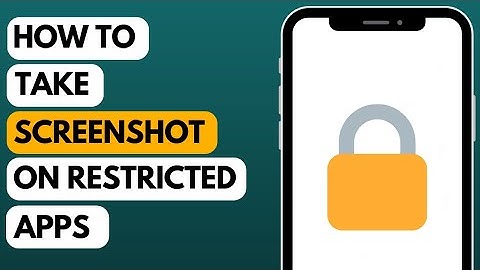 How to Take Screenshot on Restricted Apps (2023) | New Trick