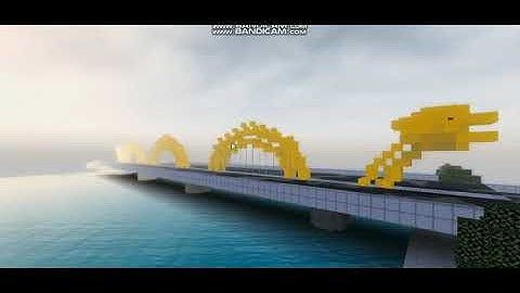 Building the city of Episode 1 Vietnam Cau Rong  (Minecraft)