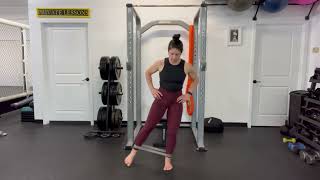 Single Leg Multiplanar Toe Taps Demo