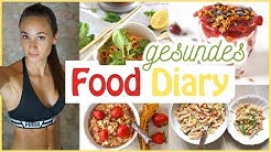 Gesundes FOOD DIARY - Mein ECHTES Essen - 5 Tage - Die BESTE Ernährung 