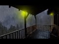 Lluvia Relajante Para Dormir - Sonido de Lluvia en Techo y Truenos - Rain Sounds For Sleeping #165