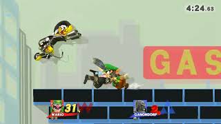 Wario Down-B Spike