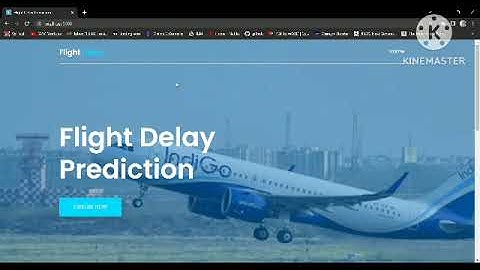 Machine learning-based flight delay predictor
