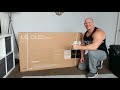 2022 LG C2 OLED,unboxing,setup & demo