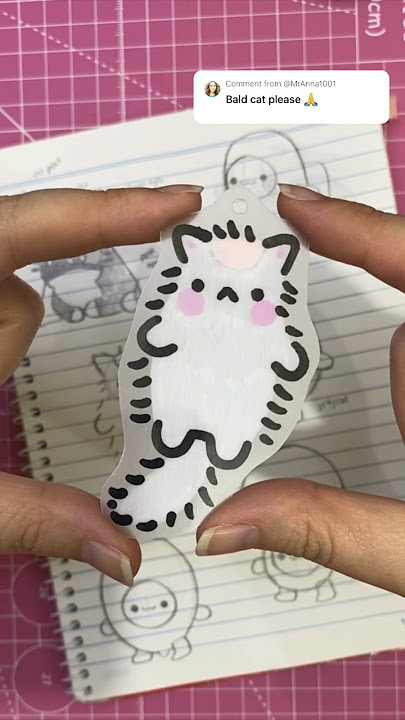 😽 #art #shrinkplastic #shrinkydink #kawaii #shrinkydinks #diy #diycraft #cute #handmade #drawing