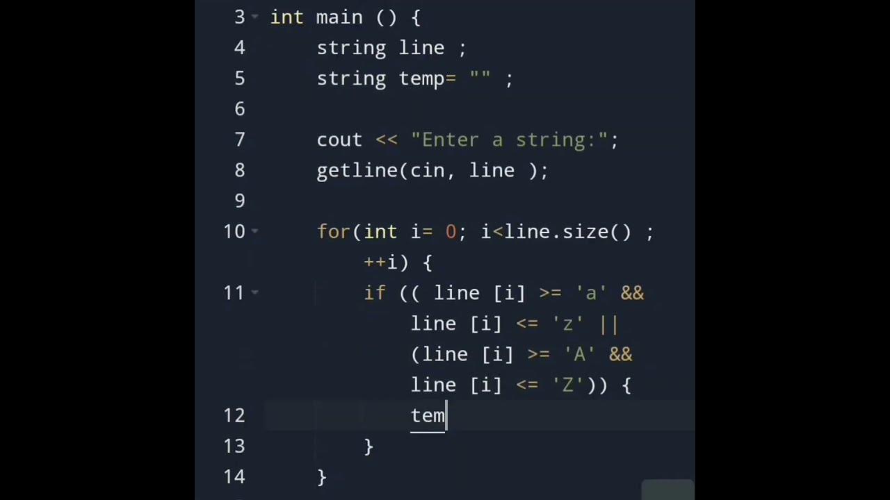 C++ Program to Remove Characters in a String Except Alphabets in 50 X ...