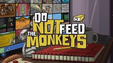 Do Not Feed the Monkeys| Gameplay ASMR
