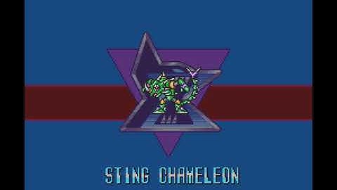 Mega Man X (SNES) 100% Walkthrough - Part 9 - Forest Stage/Boss: Sting Chameleon