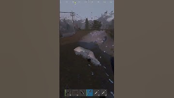 Rust is scary  #zune #rust #rustclips #gaming #pvp #shorts #fyp